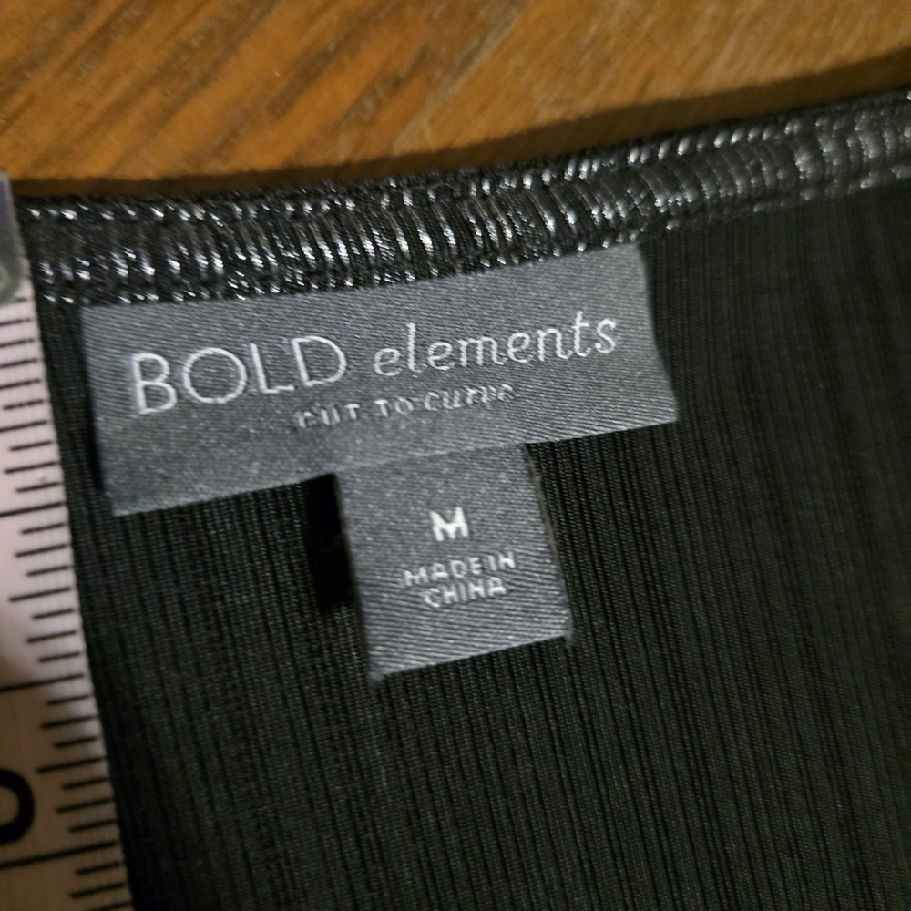 Bold Elements Shimmering Silver Blouse - image 5